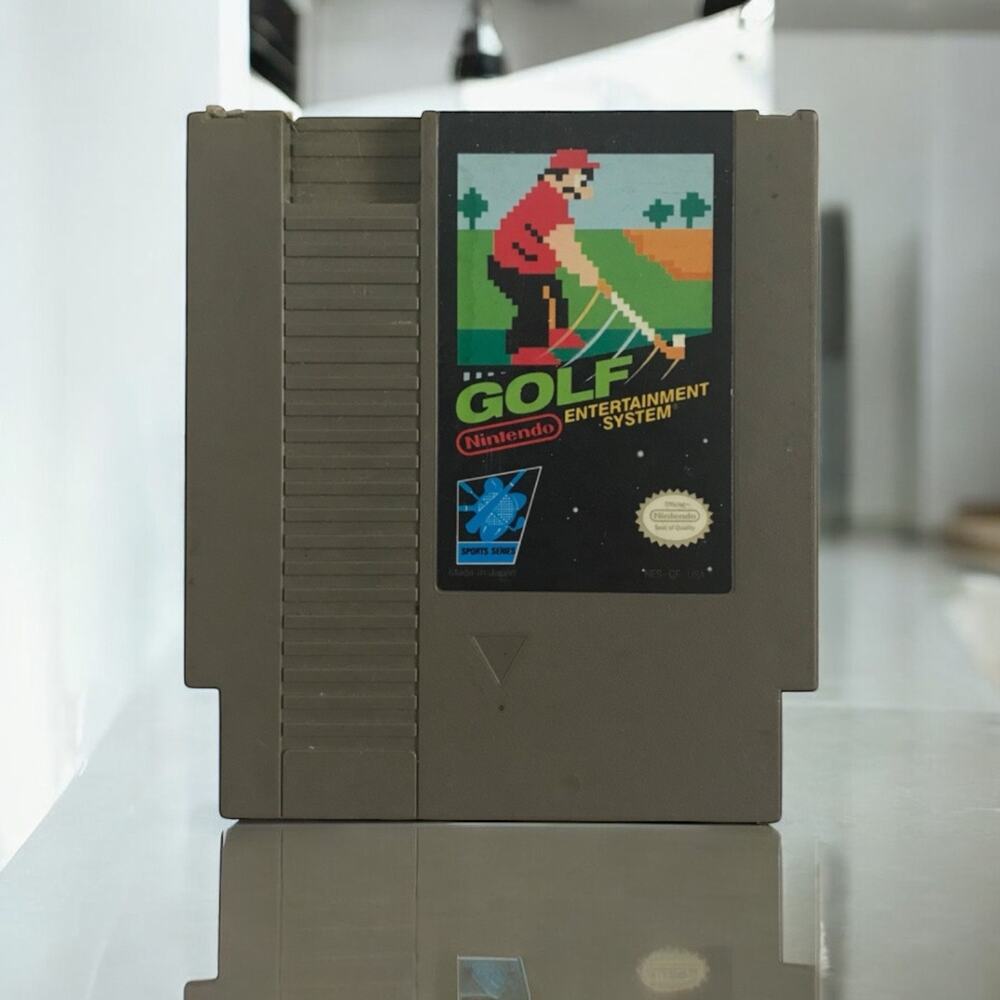 Nintendo NES Golf Sports Series Video Game Cartridge 1985 Preowned Not Tested